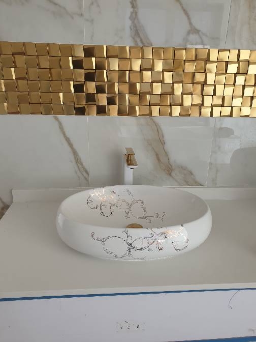 3D Mirror Silver Stainless Ste - Home Improvement Background ulasan dan harga