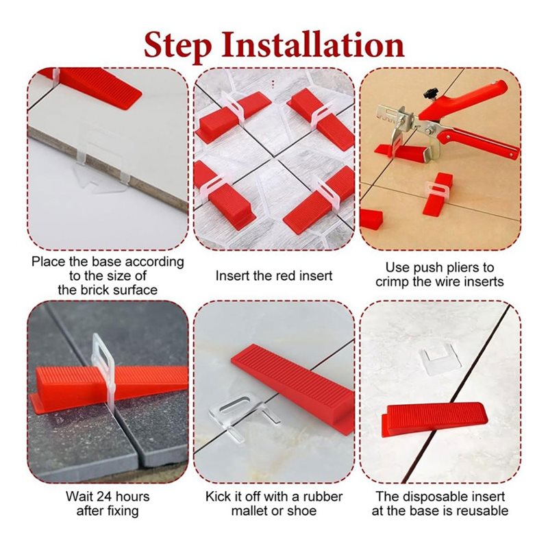 AAAN-For Floor Wall Tiles Comp - Tile Leveling Clip ulasan dan harga