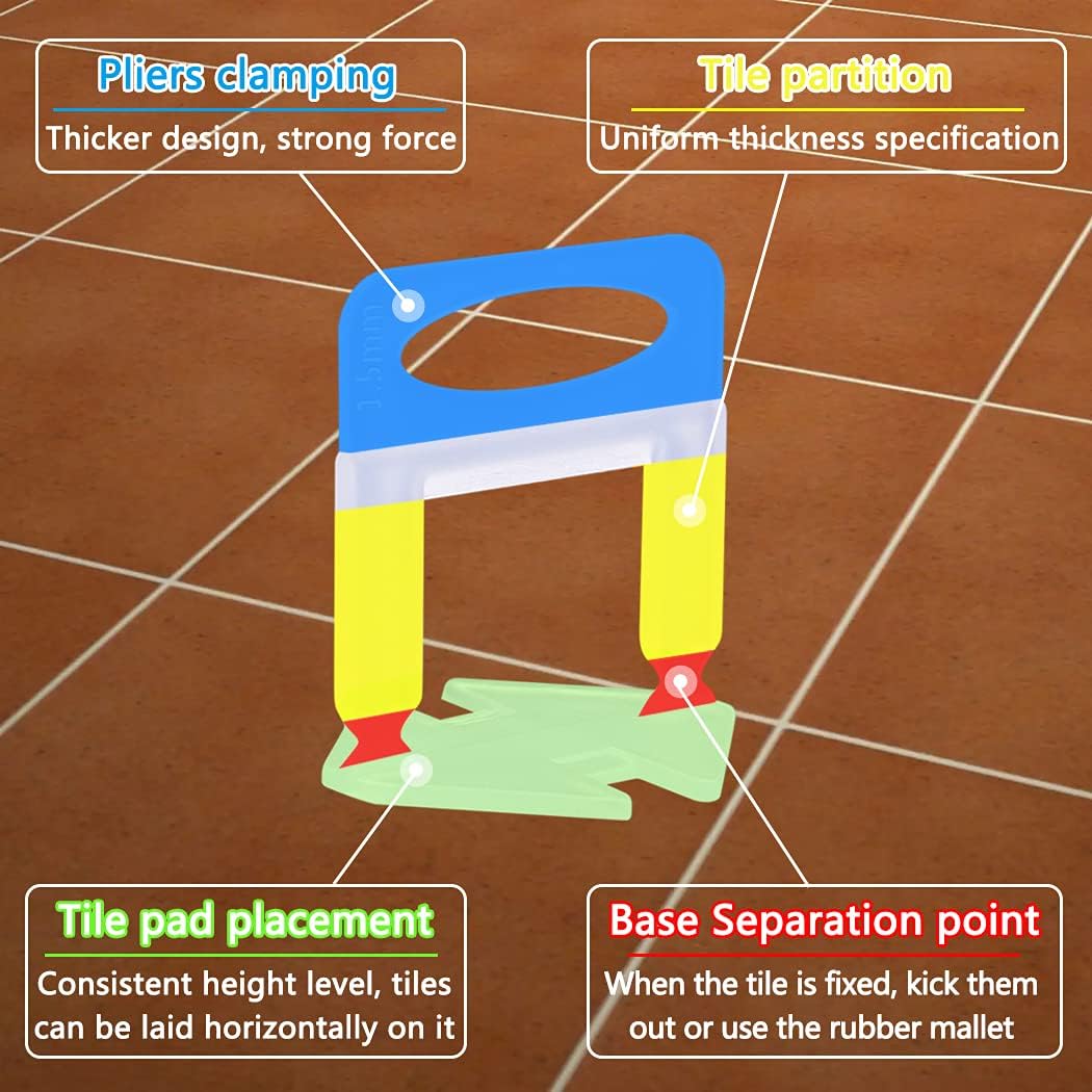 100pcs Set Tile Leveling Syste - Tile Leveling Clip ulasan dan harga