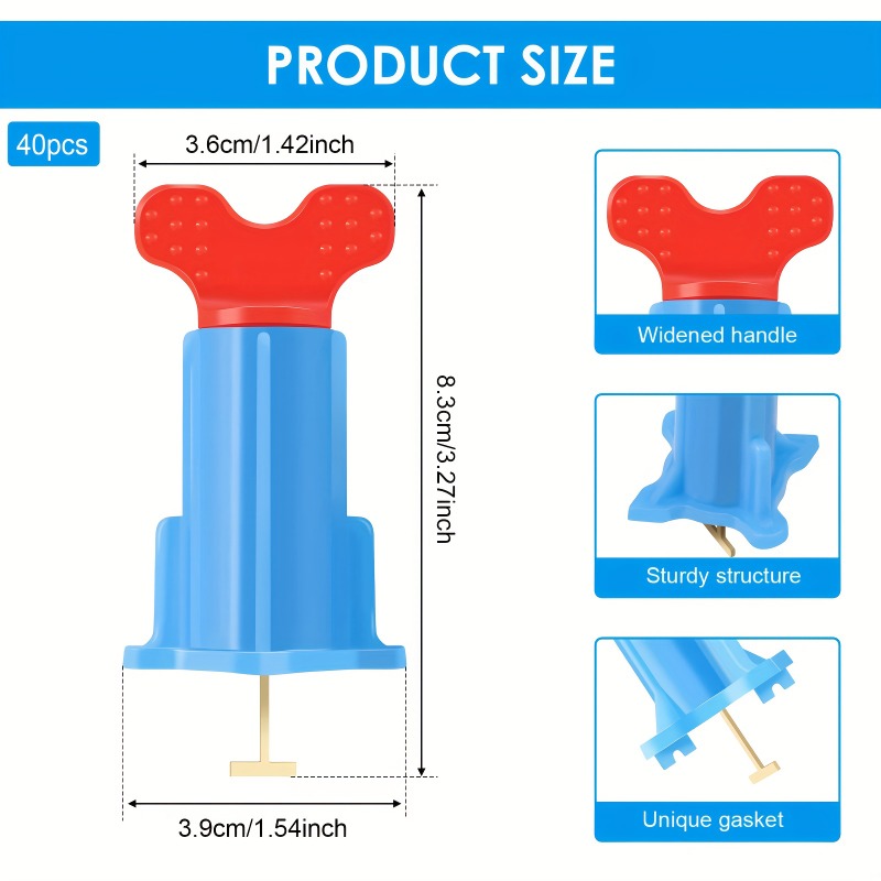 40Pcs New Design Tile Leveling - Tile Leveling Clip ulasan dan harga