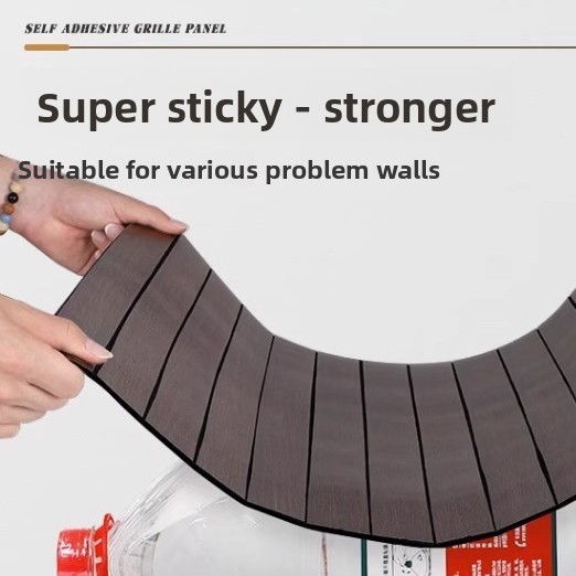3D Self Adhesive Wood Grain Wa - Home Improvement Background ulasan dan harga
