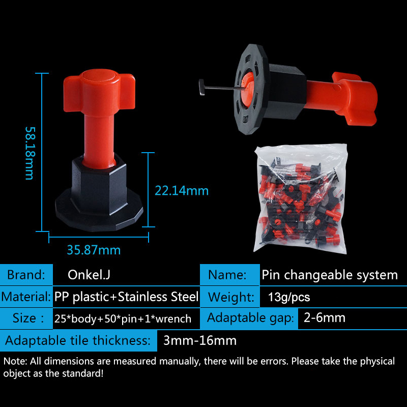 ONKEL.J Reusable Wall Tile Lev - Tile Leveling Clip ulasan dan harga